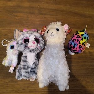 Ty Beanie boos & keychain